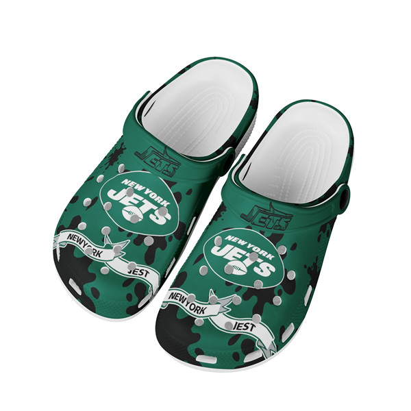 Men's New York Jets Bayaband Clog Shoes 002 Men's New York Jets Bayaband Clog Shoes 002